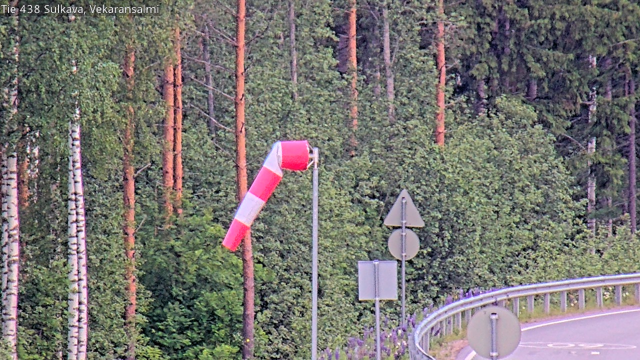 Weather Camera Image Road 438, Sulkava, Vekaransalmi, Sulkava, Etelä-Savo