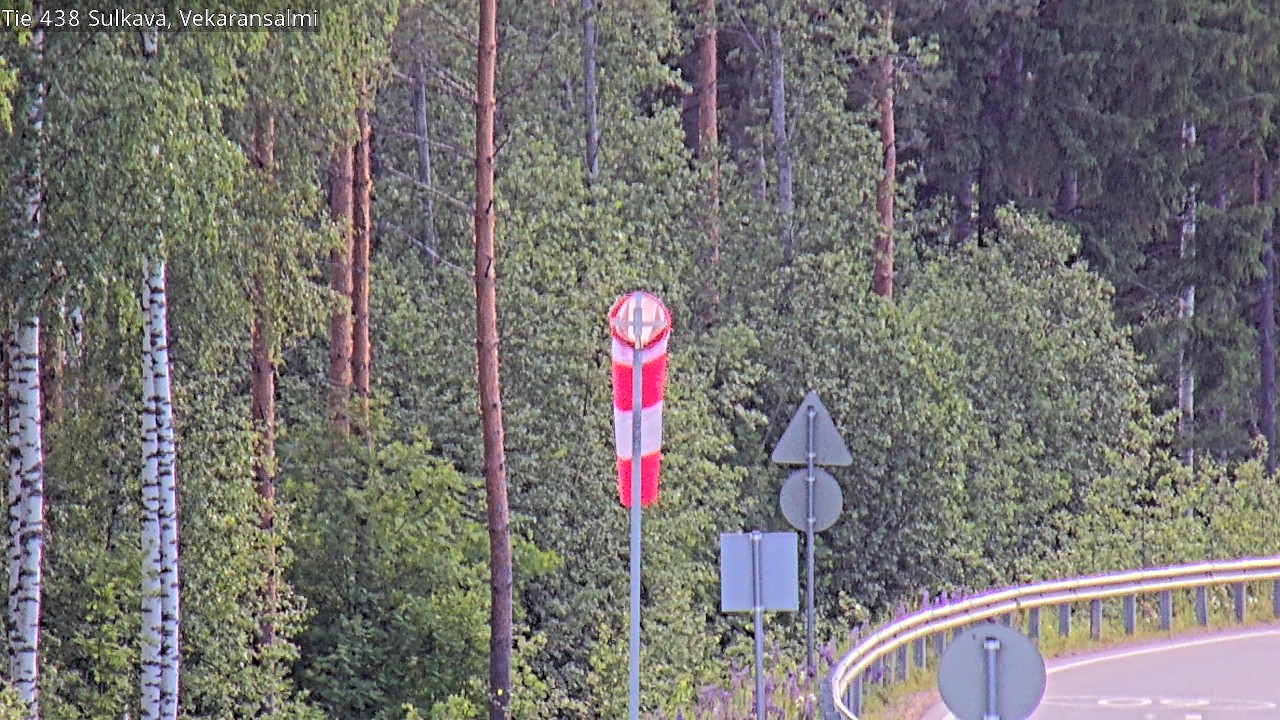 Weather Camera Image Road 438, Sulkava, Vekaransalmi, Sulkava, Etelä-Savo