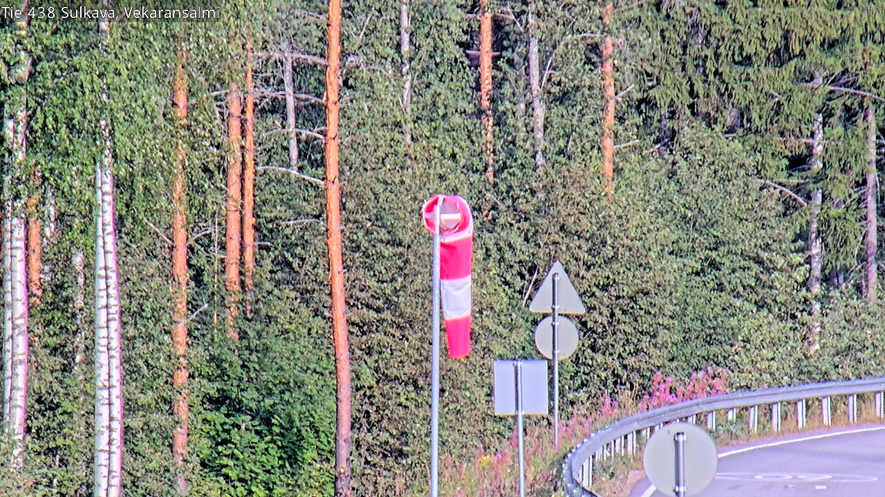 Weather Camera Image Road 438, Sulkava, Vekaransalmi, Sulkava, Etelä-Savo