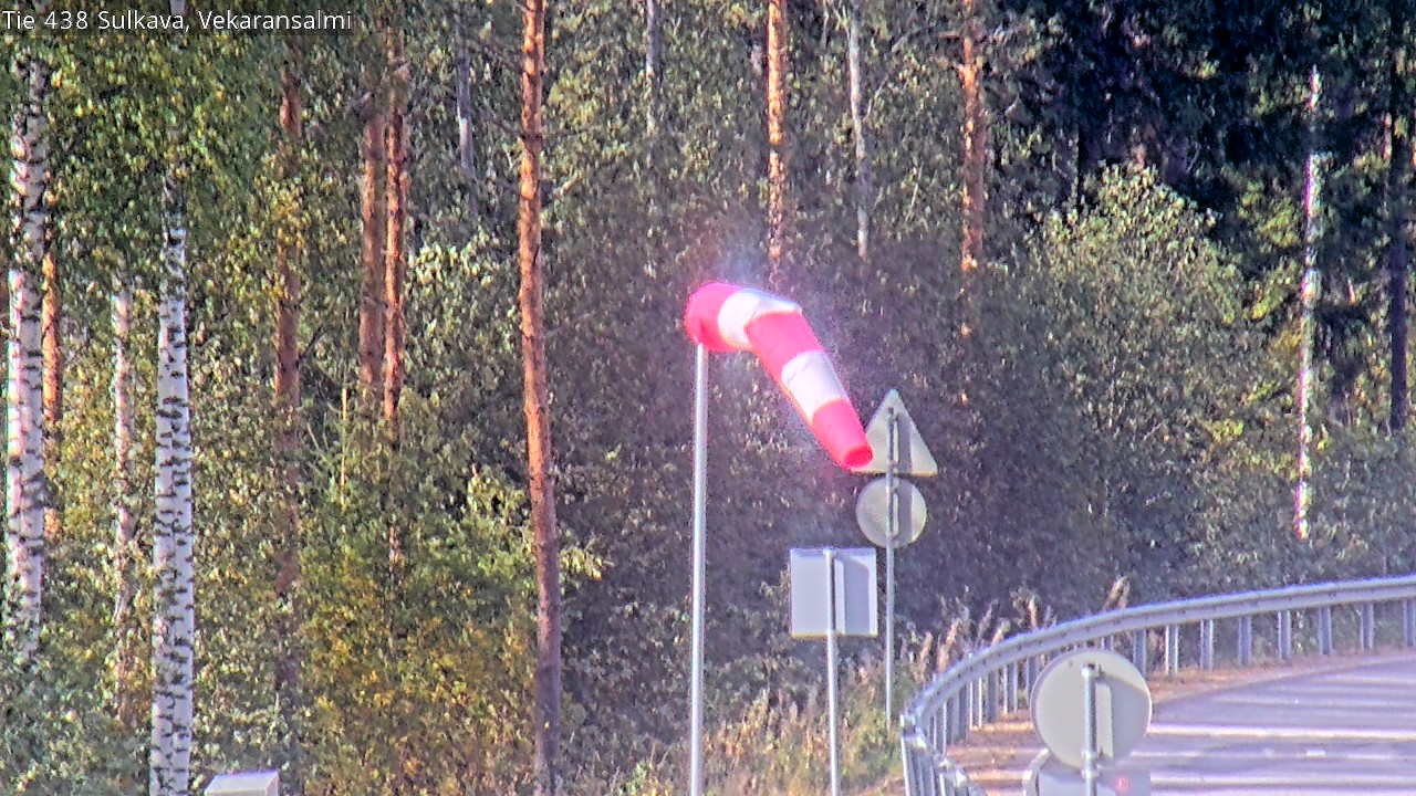 Weather Camera Image Road 438, Sulkava, Vekaransalmi, Sulkava, Etelä-Savo