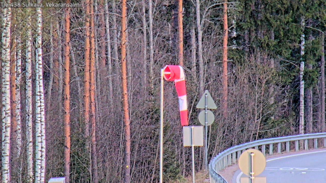 Weather Camera Image Road 438, Sulkava, Vekaransalmi, Sulkava, Etelä-Savo