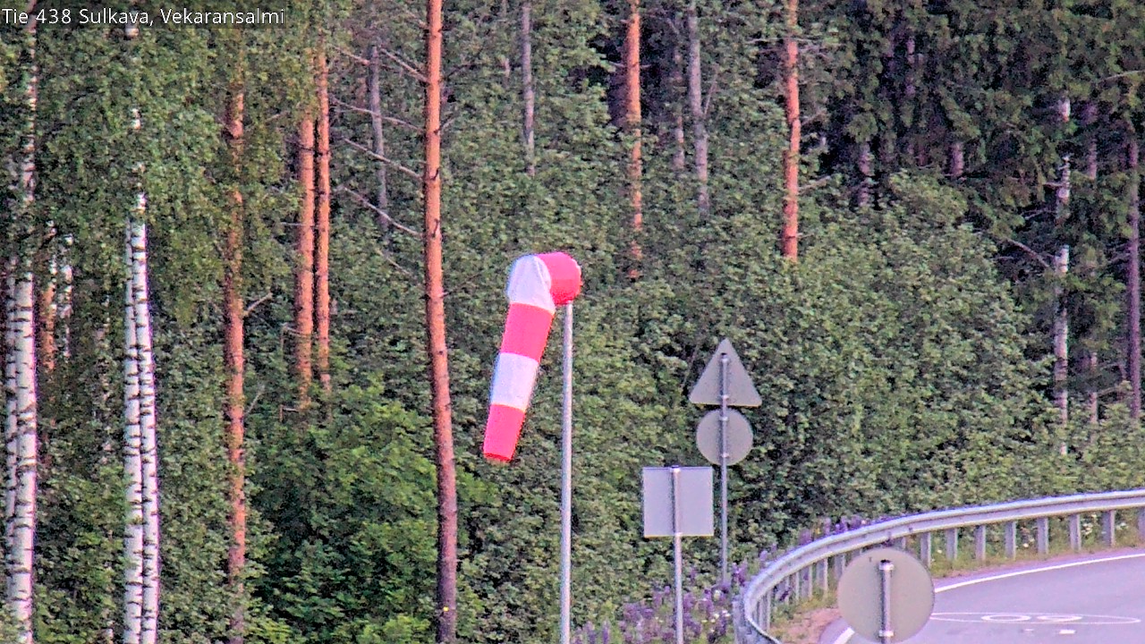 Weather Camera Image Road 438, Sulkava, Vekaransalmi, Sulkava, Etelä-Savo