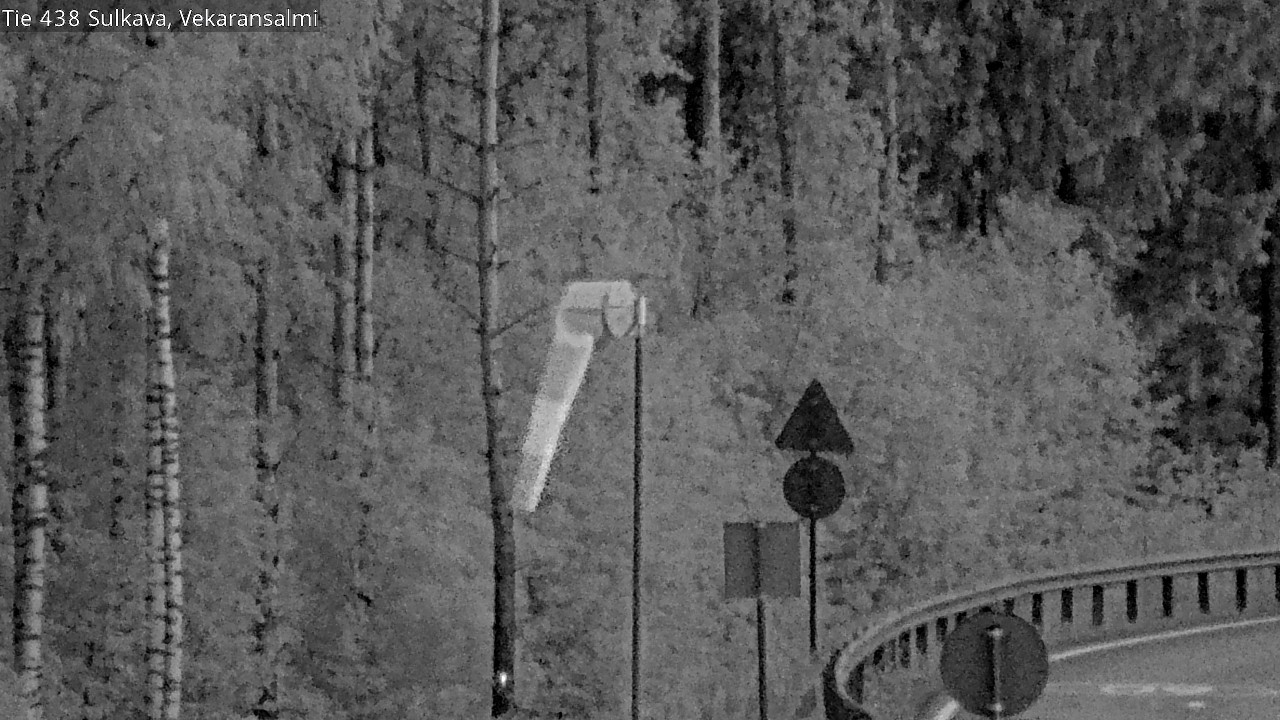 Weather Camera Image Road 438, Sulkava, Vekaransalmi, Sulkava, Etelä-Savo