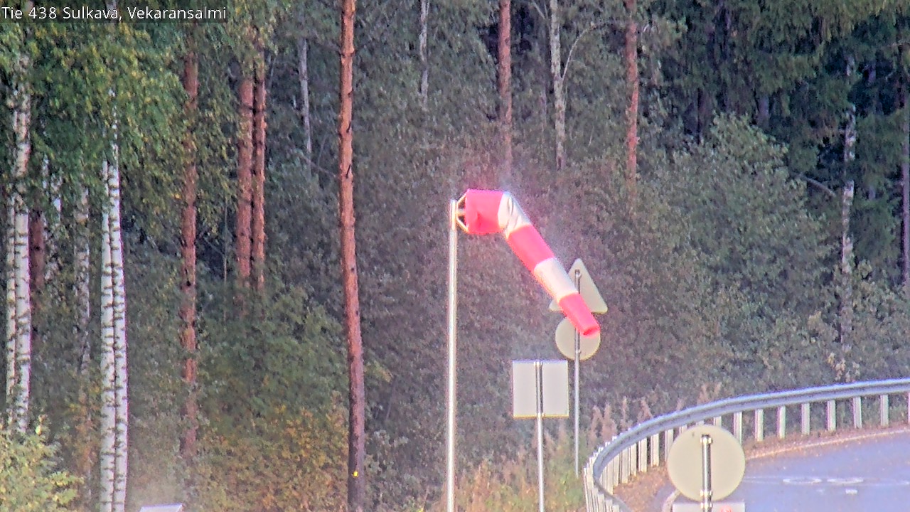 Weather Camera Image Road 438, Sulkava, Vekaransalmi, Sulkava, Etelä-Savo