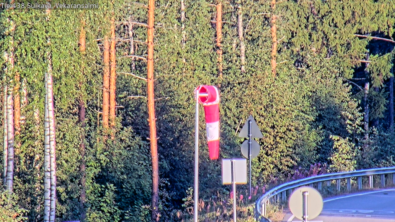 Weather Camera Image Road 438, Sulkava, Vekaransalmi, Sulkava, Etelä-Savo