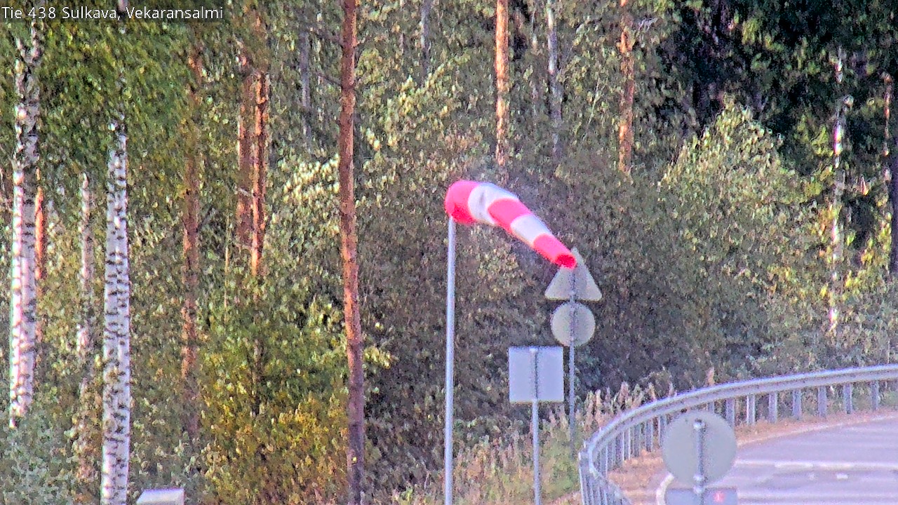 Weather Camera Image Road 438, Sulkava, Vekaransalmi, Sulkava, Etelä-Savo