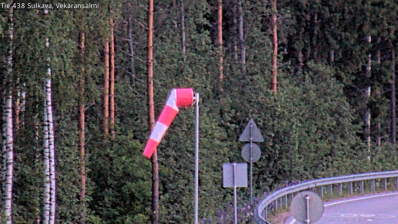 Weather Camera Image Road 438, Sulkava, Vekaransalmi, Sulkava, Etelä-Savo