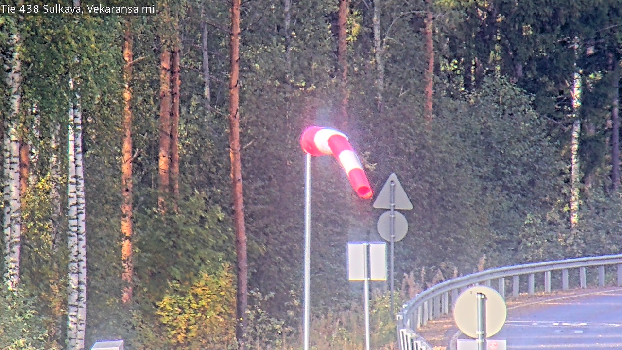 Weather Camera Image Road 438, Sulkava, Vekaransalmi, Sulkava, Etelä-Savo