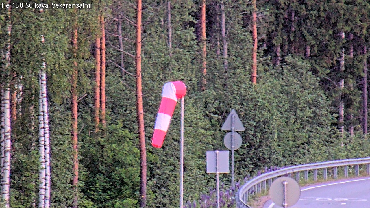 Weather Camera Image Road 438, Sulkava, Vekaransalmi, Sulkava, Etelä-Savo