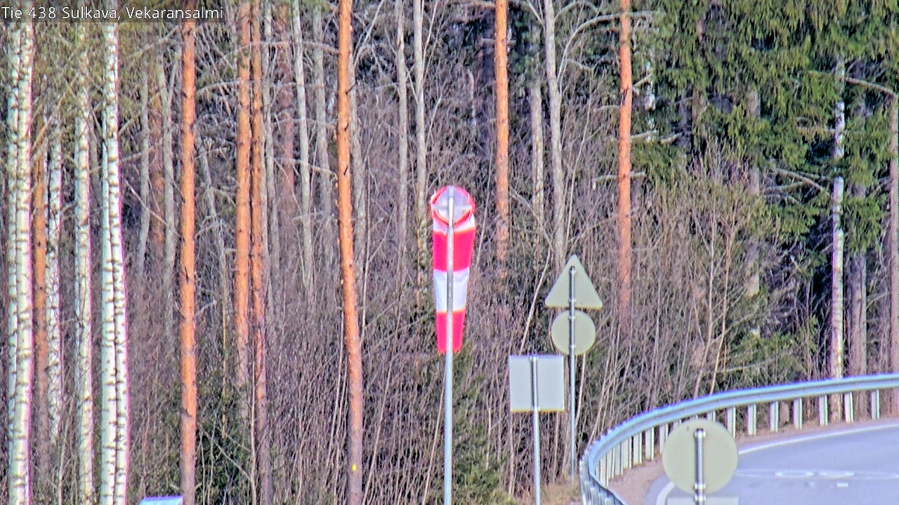 Weather Camera Image Road 438, Sulkava, Vekaransalmi, Sulkava, Etelä-Savo