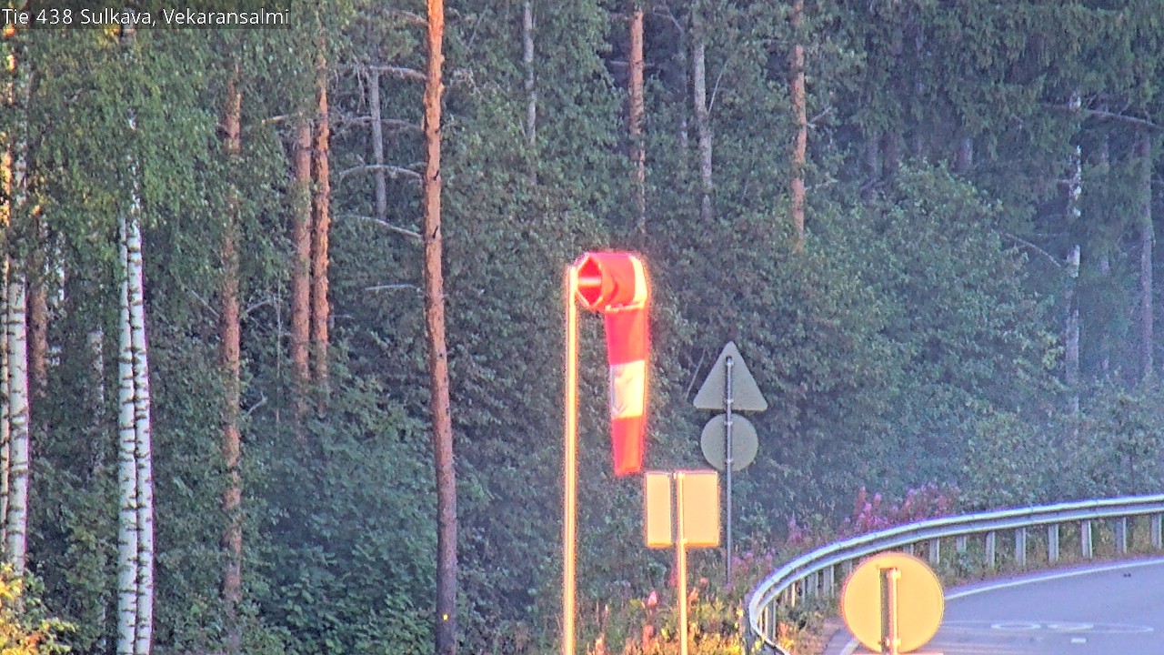 Weather Camera Image Road 438, Sulkava, Vekaransalmi, Sulkava, Etelä-Savo
