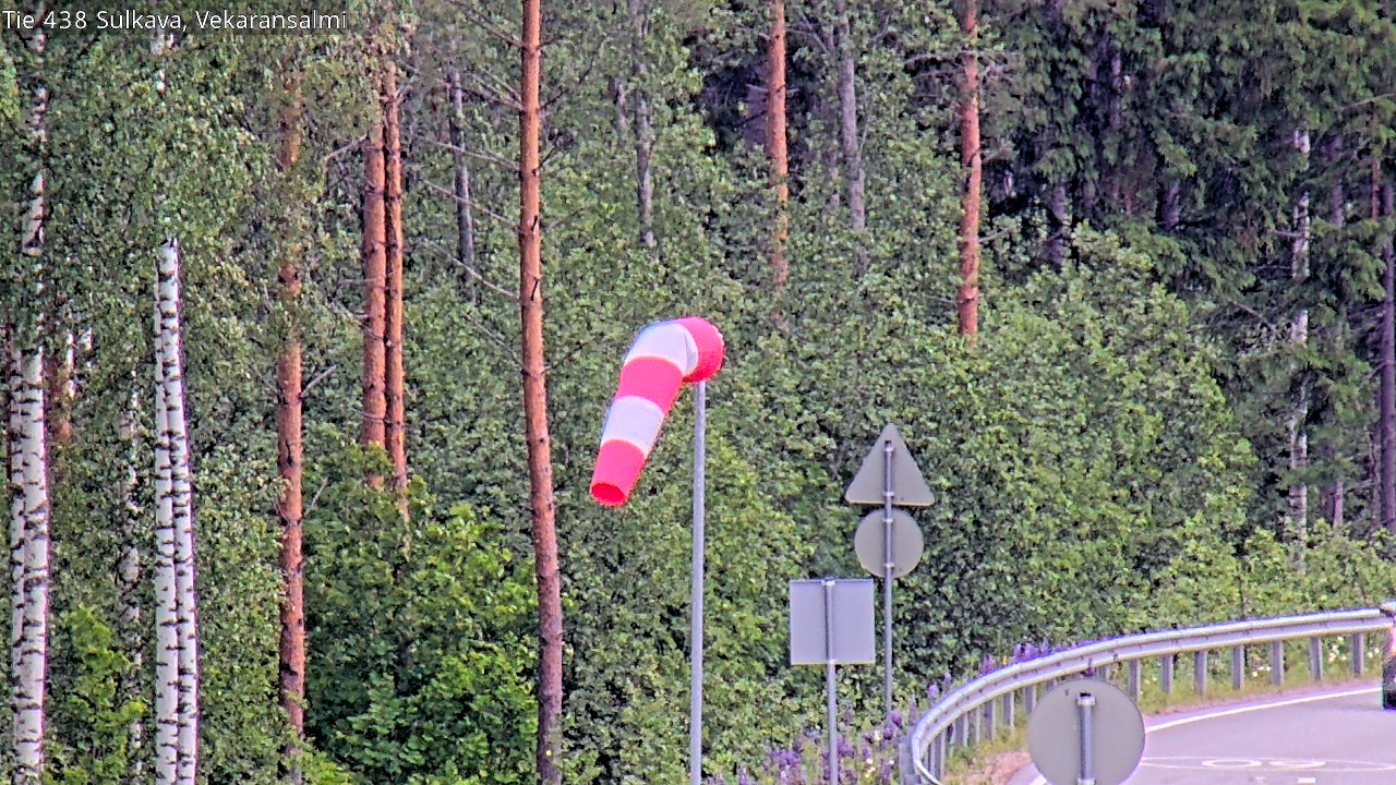 Weather Camera Image Road 438, Sulkava, Vekaransalmi, Sulkava, Etelä-Savo