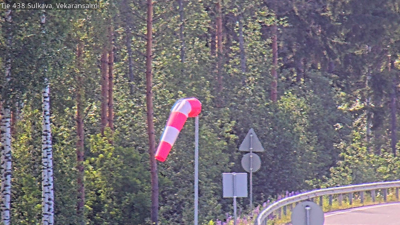Weather Camera Image Road 438, Sulkava, Vekaransalmi, Sulkava, Etelä-Savo