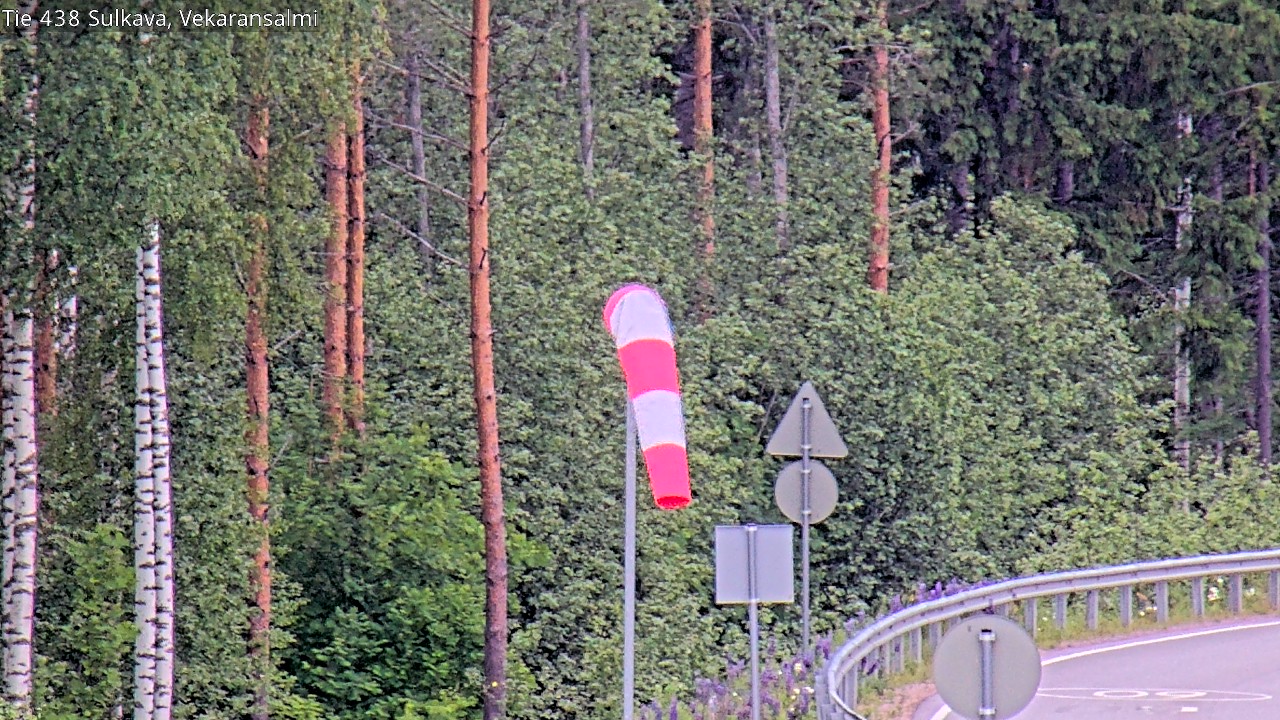 Weather Camera Image Road 438, Sulkava, Vekaransalmi, Sulkava, Etelä-Savo