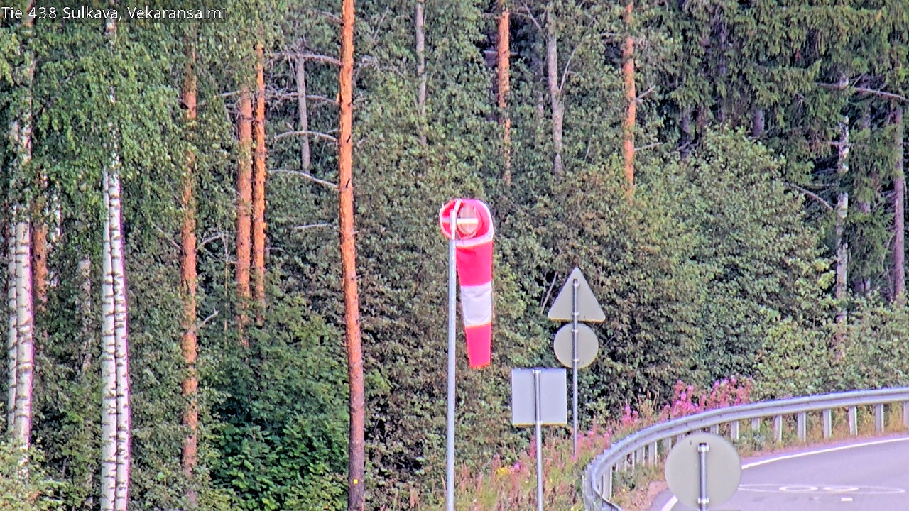 Weather Camera Image Road 438, Sulkava, Vekaransalmi, Sulkava, Etelä-Savo