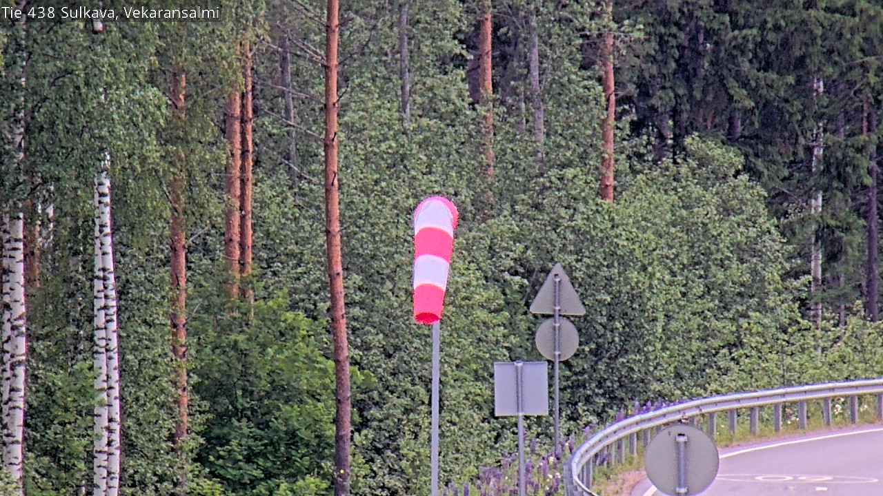Weather Camera Image Road 438, Sulkava, Vekaransalmi, Sulkava, Etelä-Savo