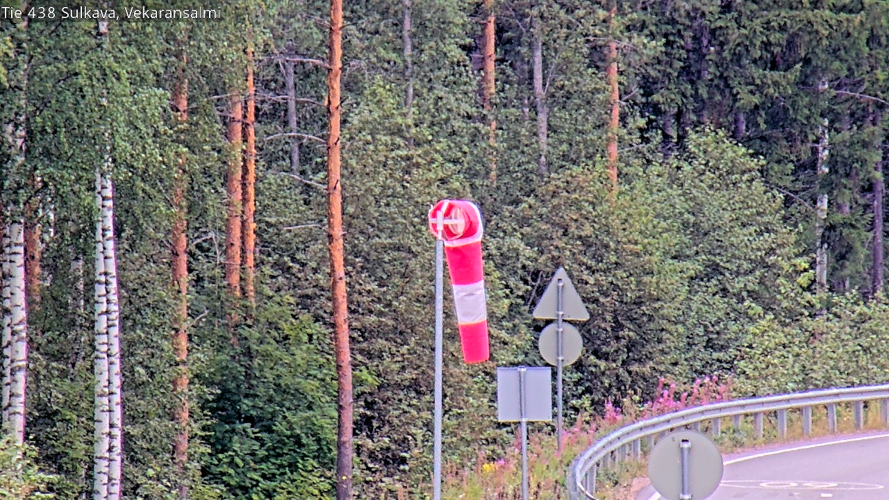 Weather Camera Image Road 438, Sulkava, Vekaransalmi, Sulkava, Etelä-Savo
