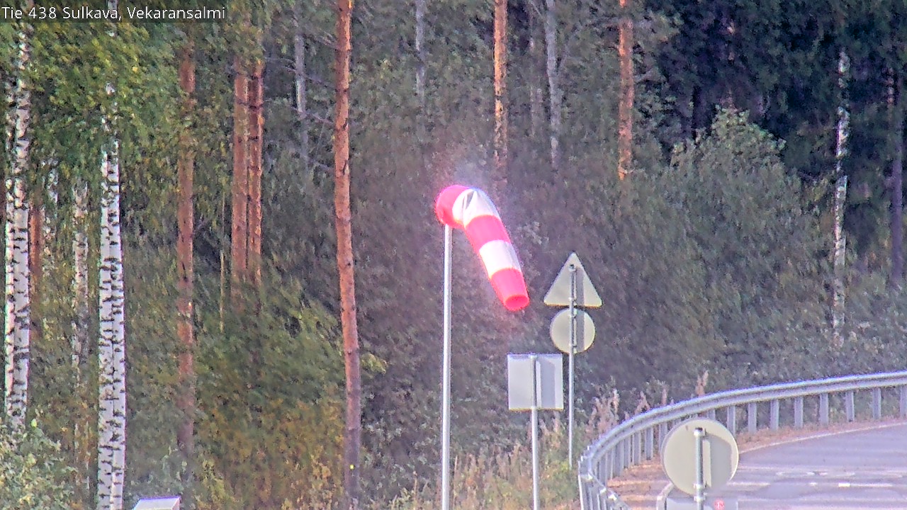 Weather Camera Image Road 438, Sulkava, Vekaransalmi, Sulkava, Etelä-Savo