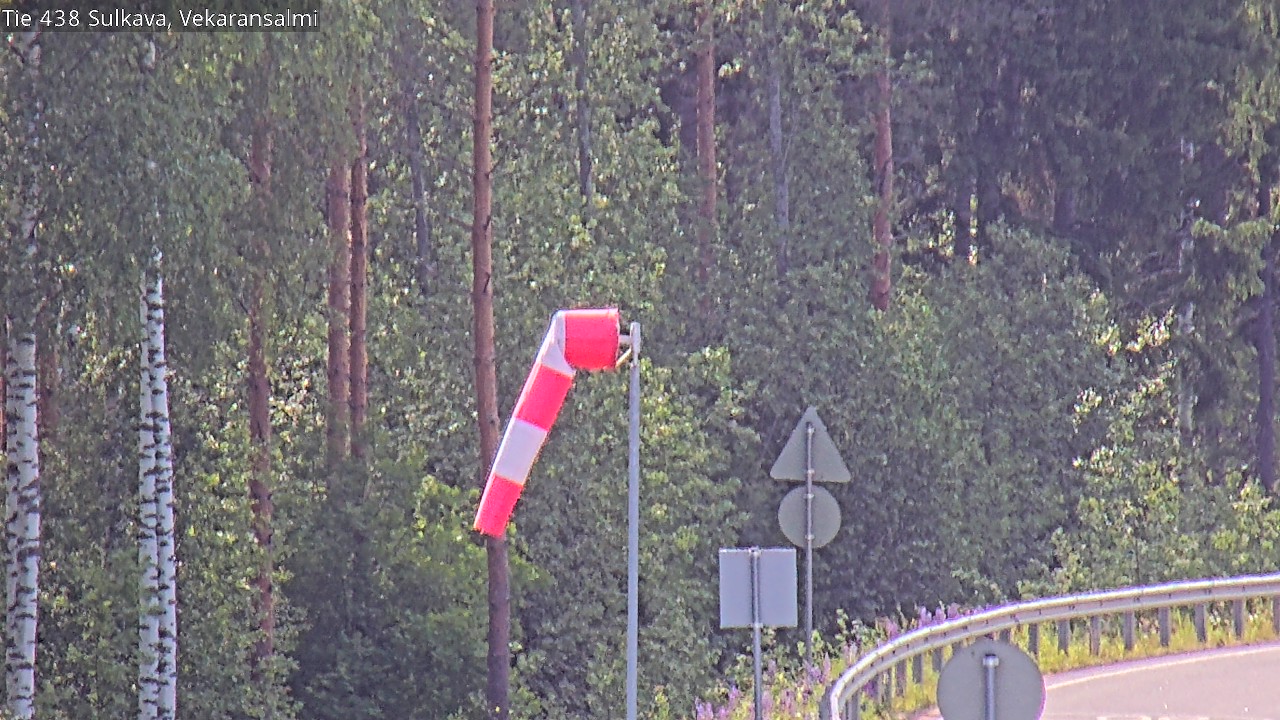 Weather Camera Image Road 438, Sulkava, Vekaransalmi, Sulkava, Etelä-Savo