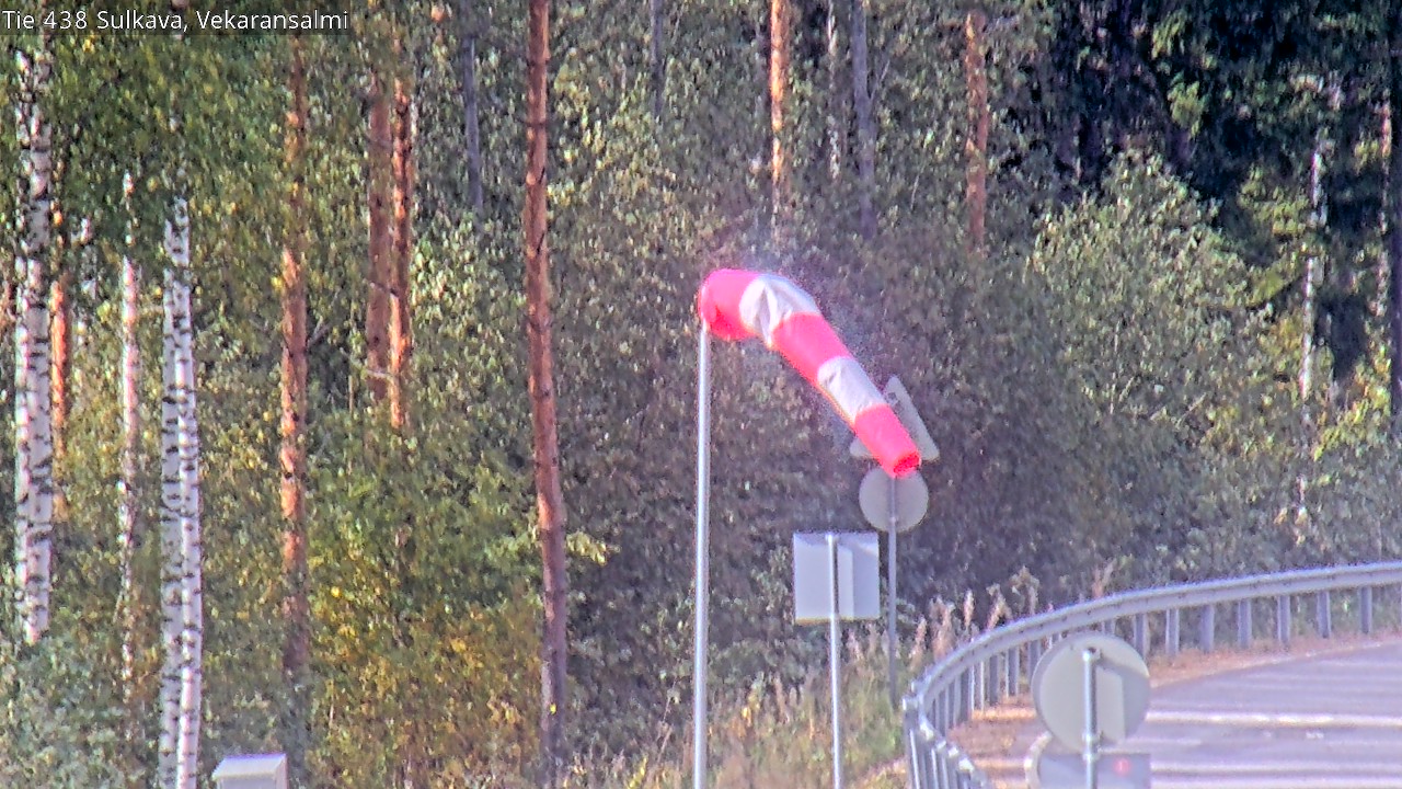 Weather Camera Image Road 438, Sulkava, Vekaransalmi, Sulkava, Etelä-Savo