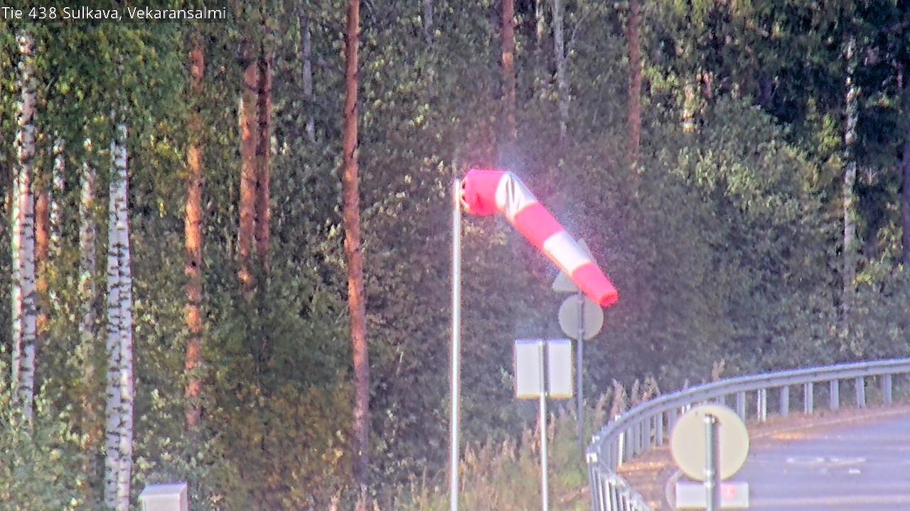 Weather Camera Image Road 438, Sulkava, Vekaransalmi, Sulkava, Etelä-Savo