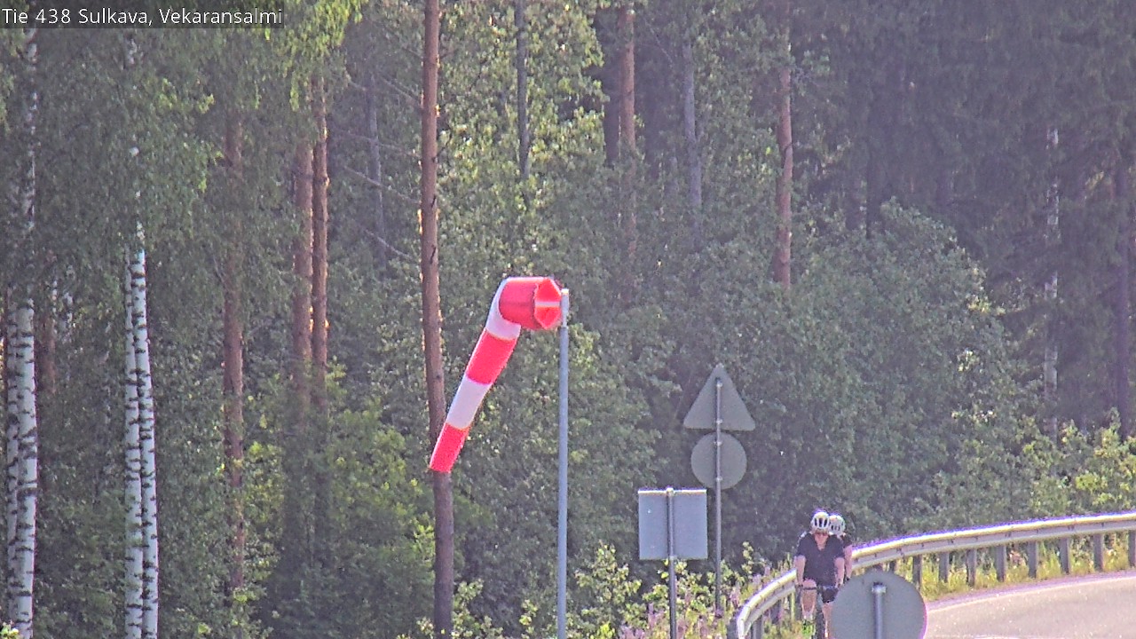 Weather Camera Image Road 438, Sulkava, Vekaransalmi, Sulkava, Etelä-Savo