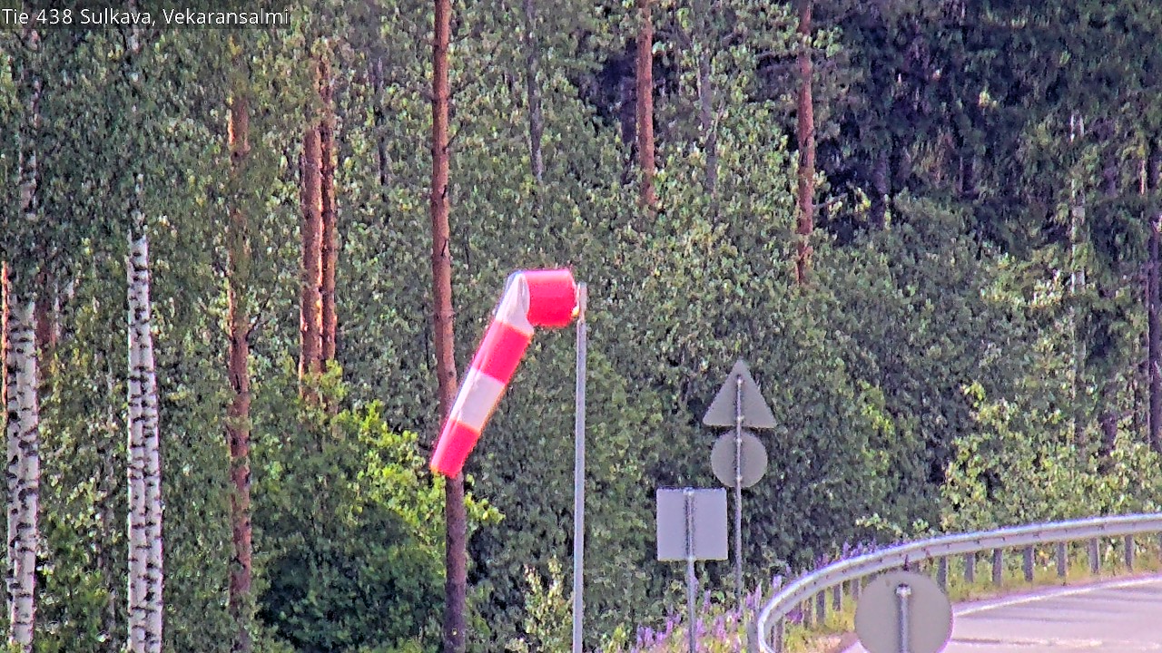 Weather Camera Image Road 438, Sulkava, Vekaransalmi, Sulkava, Etelä-Savo
