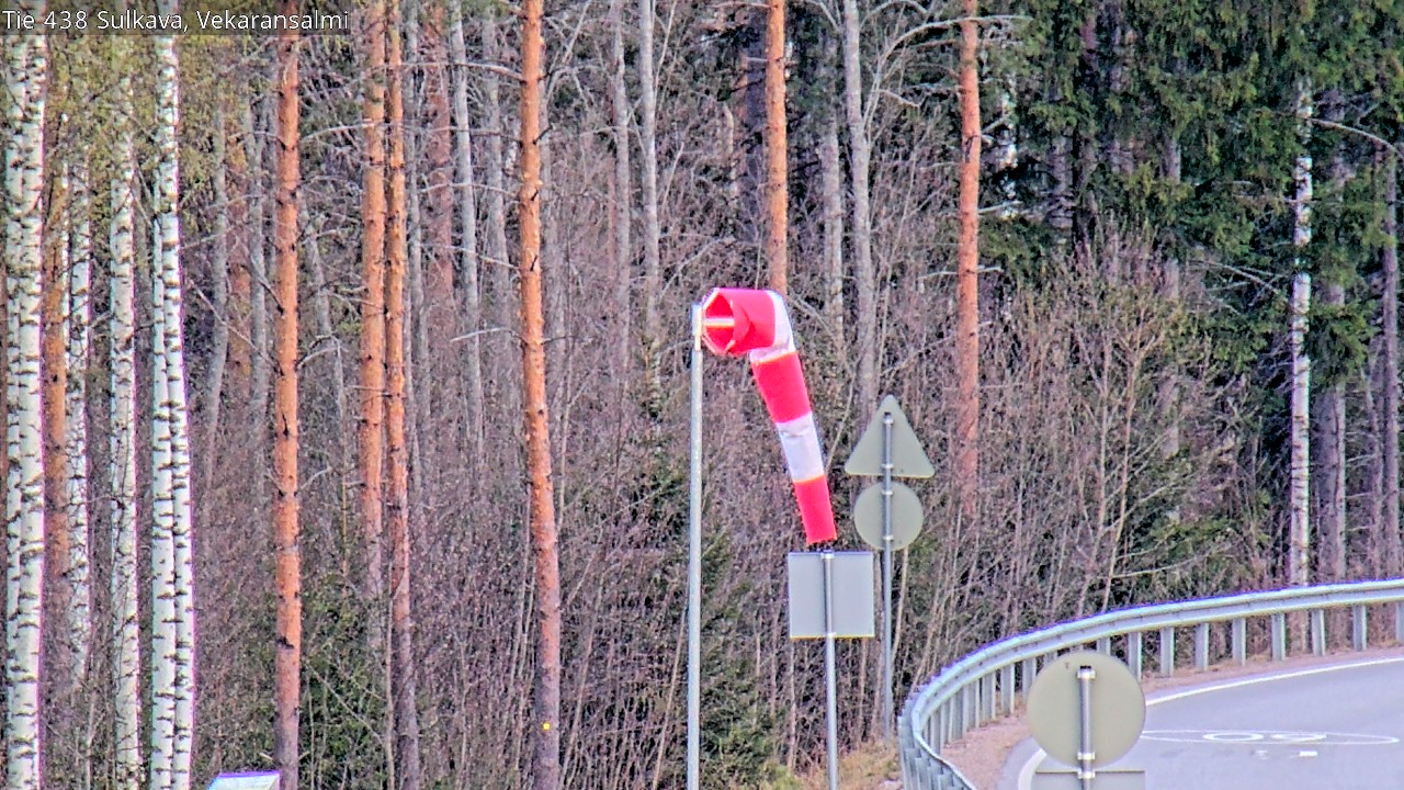 Weather Camera Image Road 438, Sulkava, Vekaransalmi, Sulkava, Etelä-Savo