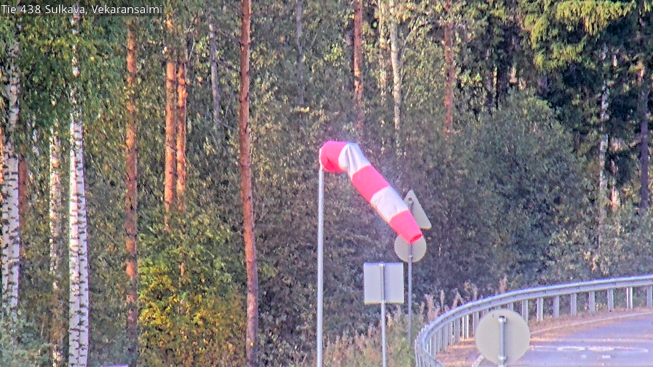 Weather Camera Image Road 438, Sulkava, Vekaransalmi, Sulkava, Etelä-Savo
