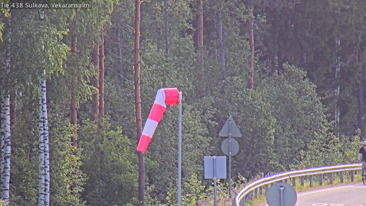 Weather Camera Image Road 438, Sulkava, Vekaransalmi, Sulkava, Etelä-Savo