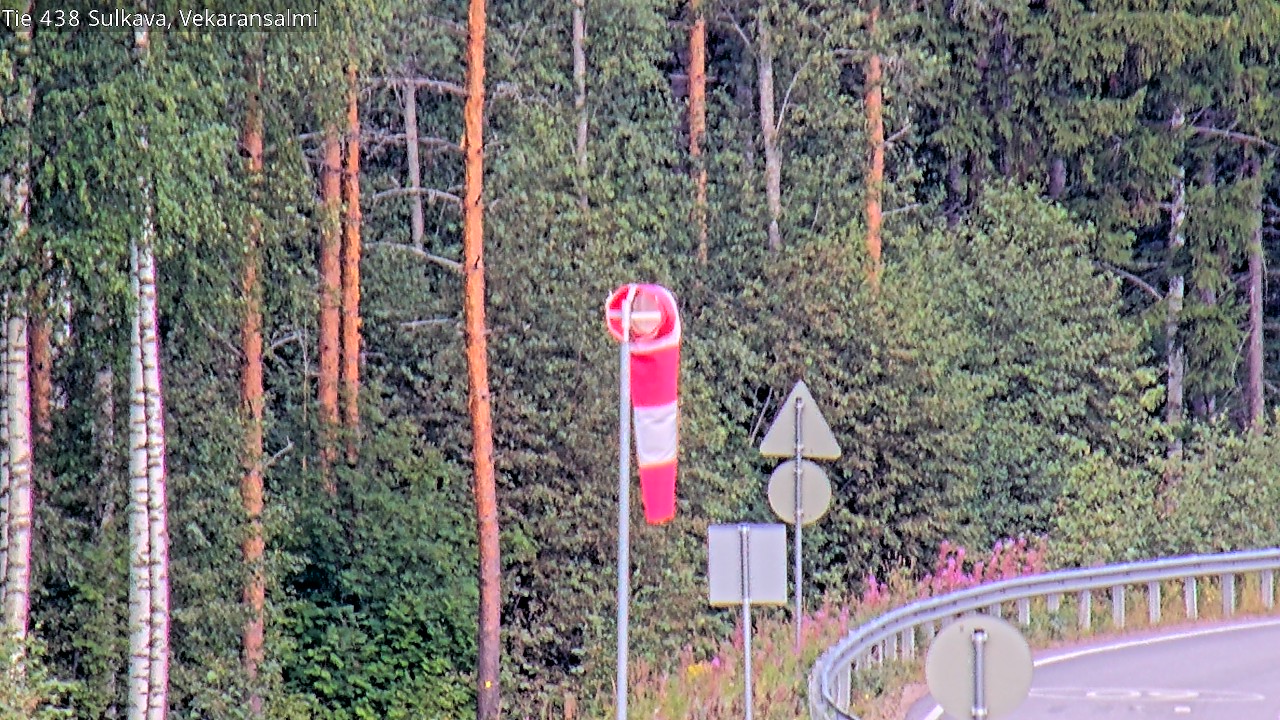 Weather Camera Image Road 438, Sulkava, Vekaransalmi, Sulkava, Etelä-Savo