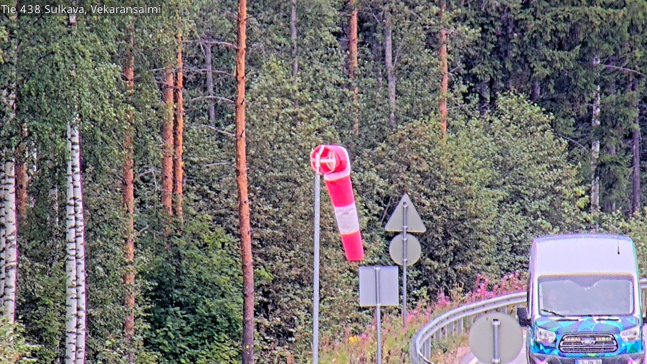Weather Camera Image Road 438, Sulkava, Vekaransalmi, Sulkava, Etelä-Savo