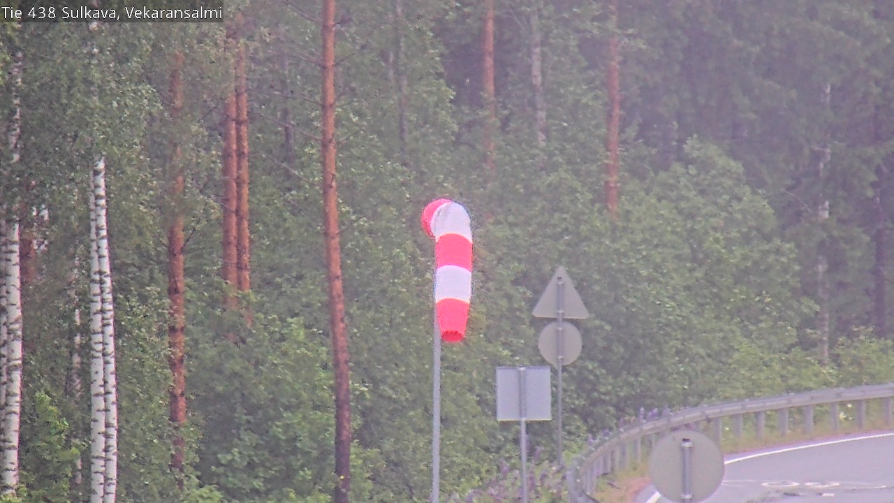 Weather Camera Image Road 438, Sulkava, Vekaransalmi, Sulkava, Etelä-Savo