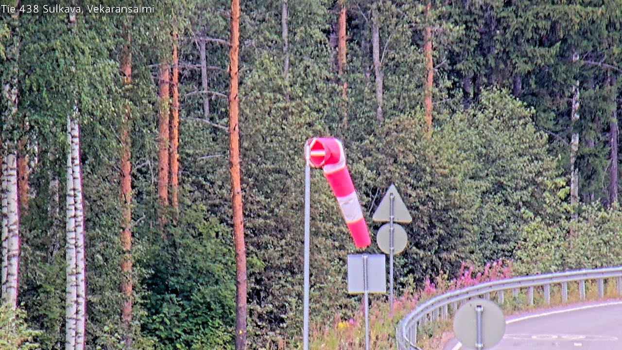 Weather Camera Image Road 438, Sulkava, Vekaransalmi, Sulkava, Etelä-Savo