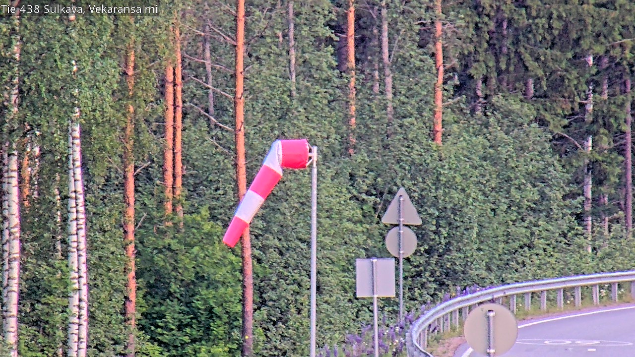 Weather Camera Image Road 438, Sulkava, Vekaransalmi, Sulkava, Etelä-Savo