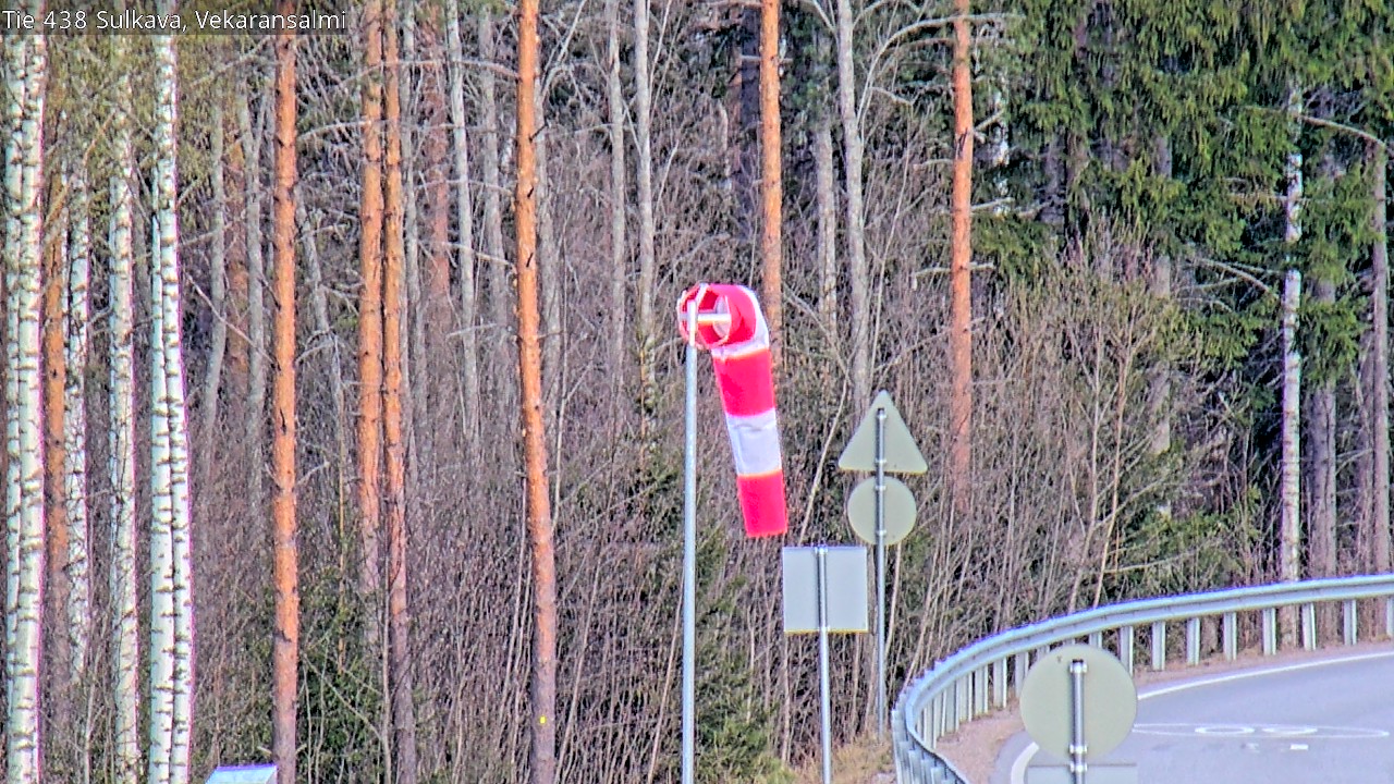 Weather Camera Image Road 438, Sulkava, Vekaransalmi, Sulkava, Etelä-Savo