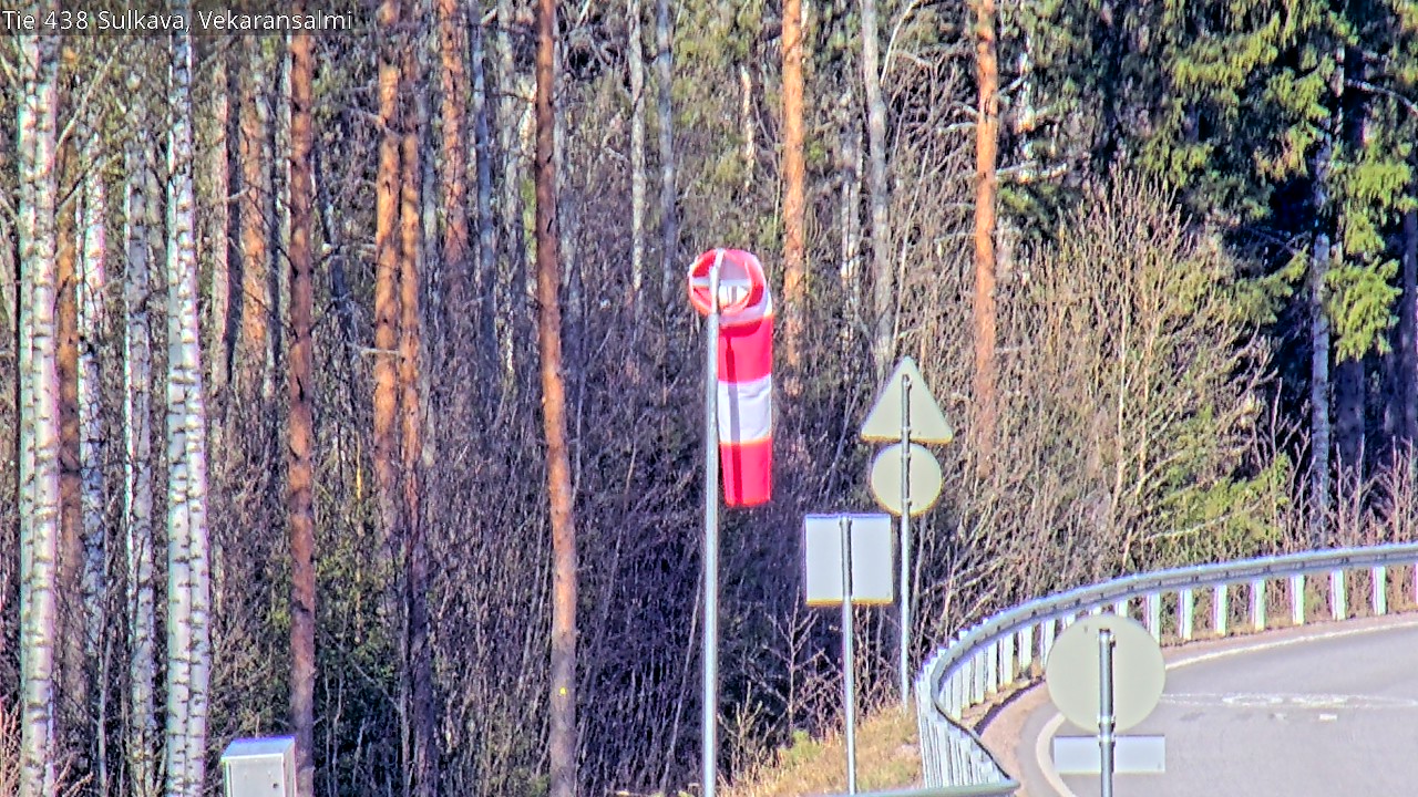 Weather Camera Image Road 438, Sulkava, Vekaransalmi, Sulkava, Etelä-Savo