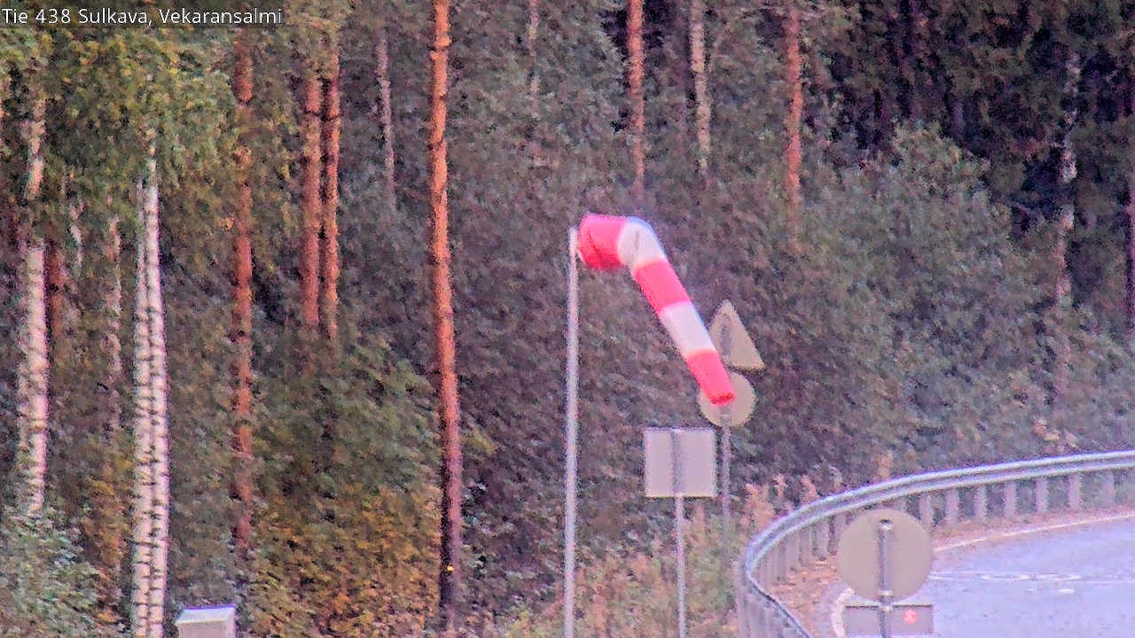 Weather Camera Image Road 438, Sulkava, Vekaransalmi, Sulkava, Etelä-Savo