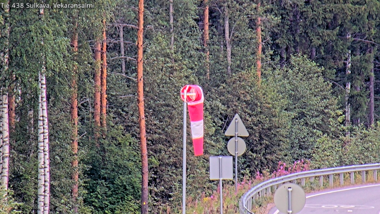 Weather Camera Image Road 438, Sulkava, Vekaransalmi, Sulkava, Etelä-Savo