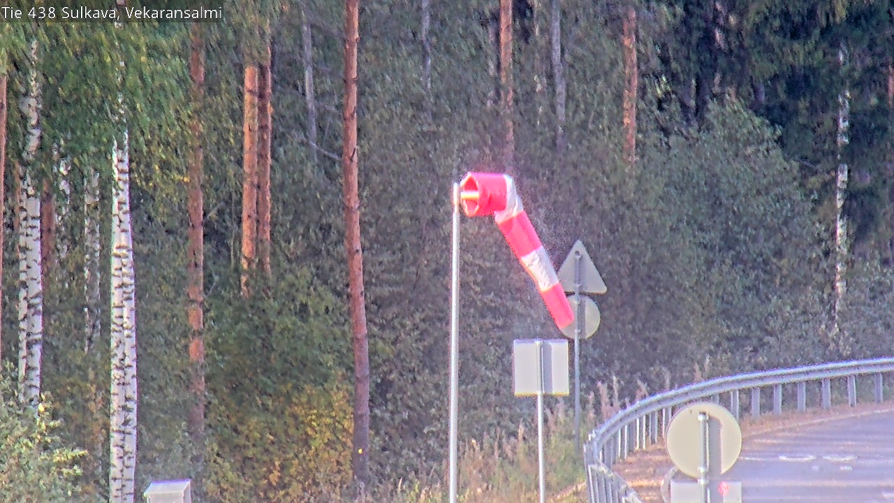 Weather Camera Image Road 438, Sulkava, Vekaransalmi, Sulkava, Etelä-Savo
