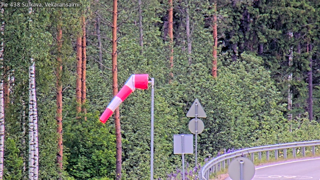 Weather Camera Image Road 438, Sulkava, Vekaransalmi, Sulkava, Etelä-Savo