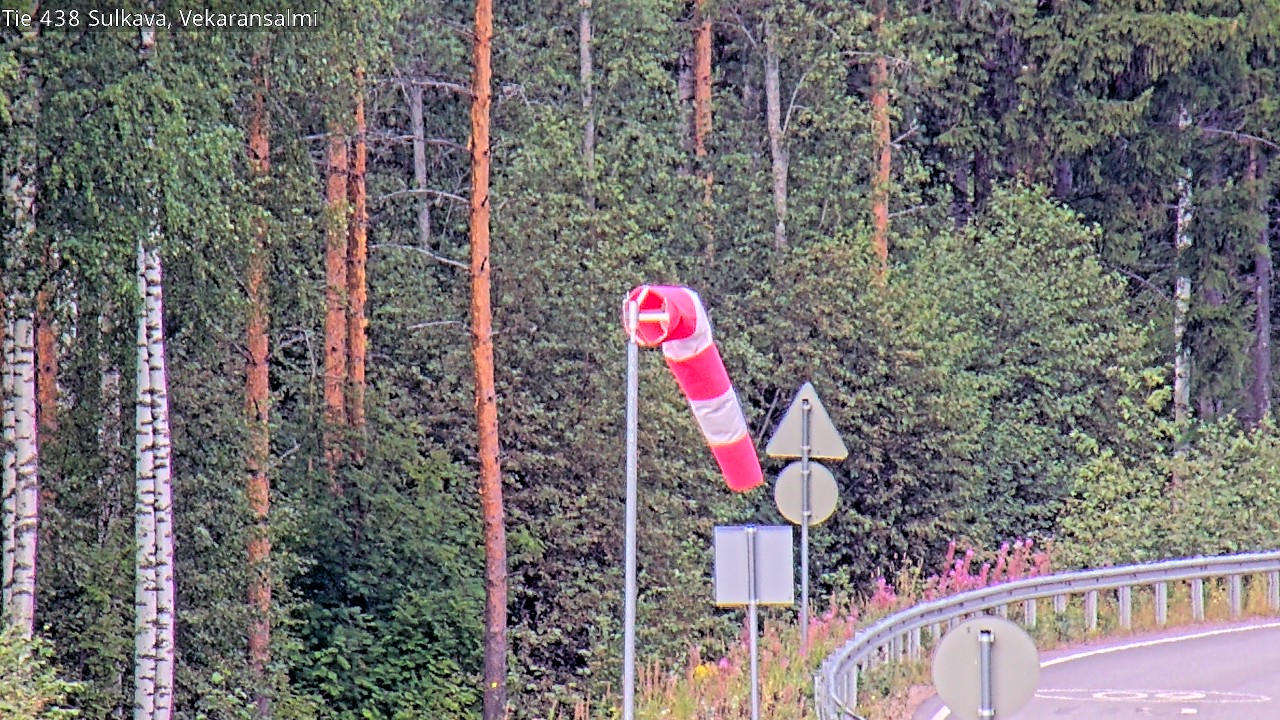 Weather Camera Image Road 438, Sulkava, Vekaransalmi, Sulkava, Etelä-Savo