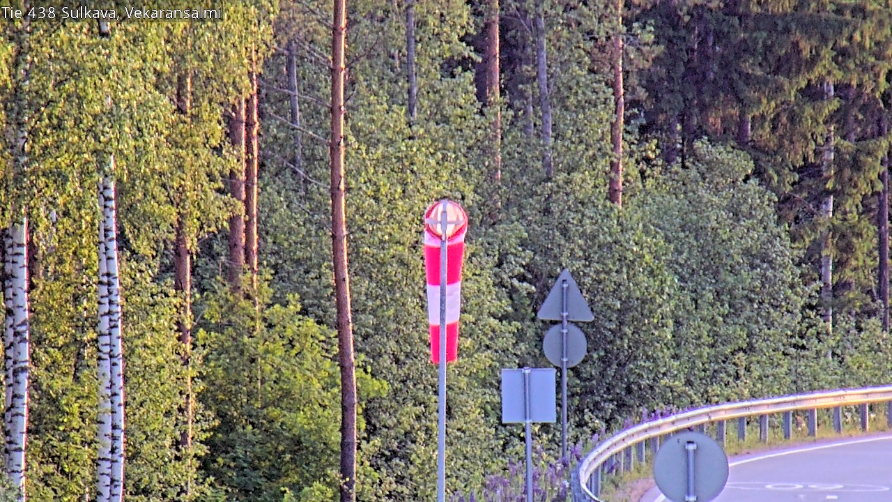 Weather Camera Image Road 438, Sulkava, Vekaransalmi, Sulkava, Etelä-Savo