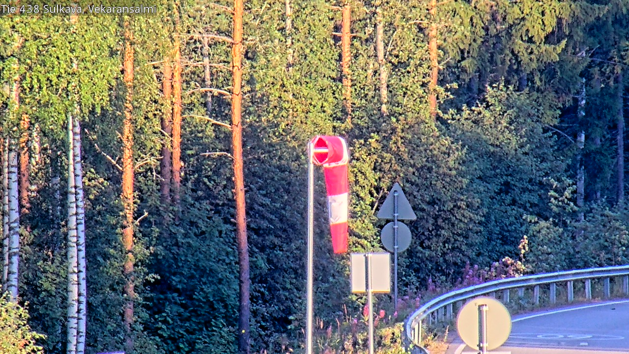 Weather Camera Image Road 438, Sulkava, Vekaransalmi, Sulkava, Etelä-Savo