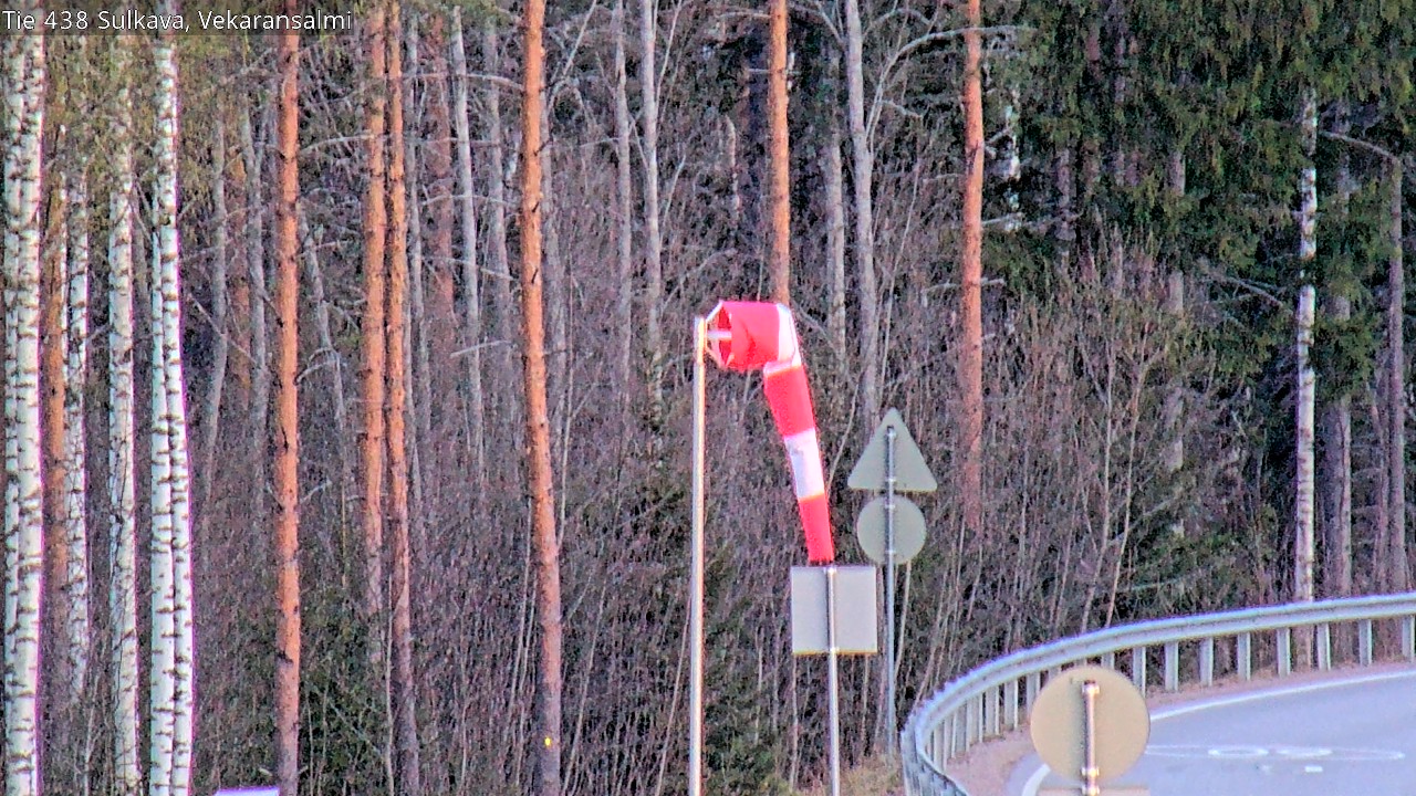 Weather Camera Image Road 438, Sulkava, Vekaransalmi, Sulkava, Etelä-Savo