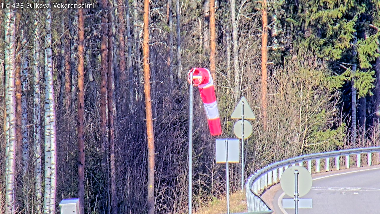 Weather Camera Image Road 438, Sulkava, Vekaransalmi, Sulkava, Etelä-Savo