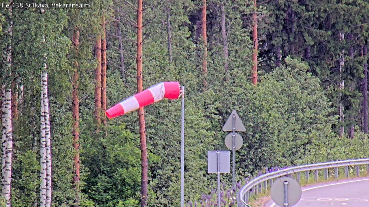 Weather Camera Image Road 438, Sulkava, Vekaransalmi, Sulkava, Etelä-Savo