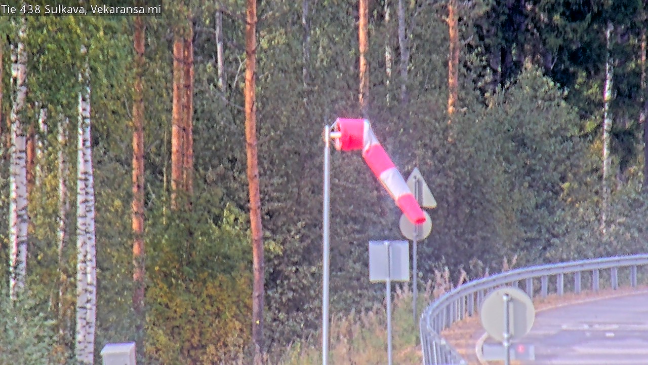 Weather Camera Image Road 438, Sulkava, Vekaransalmi, Sulkava, Etelä-Savo