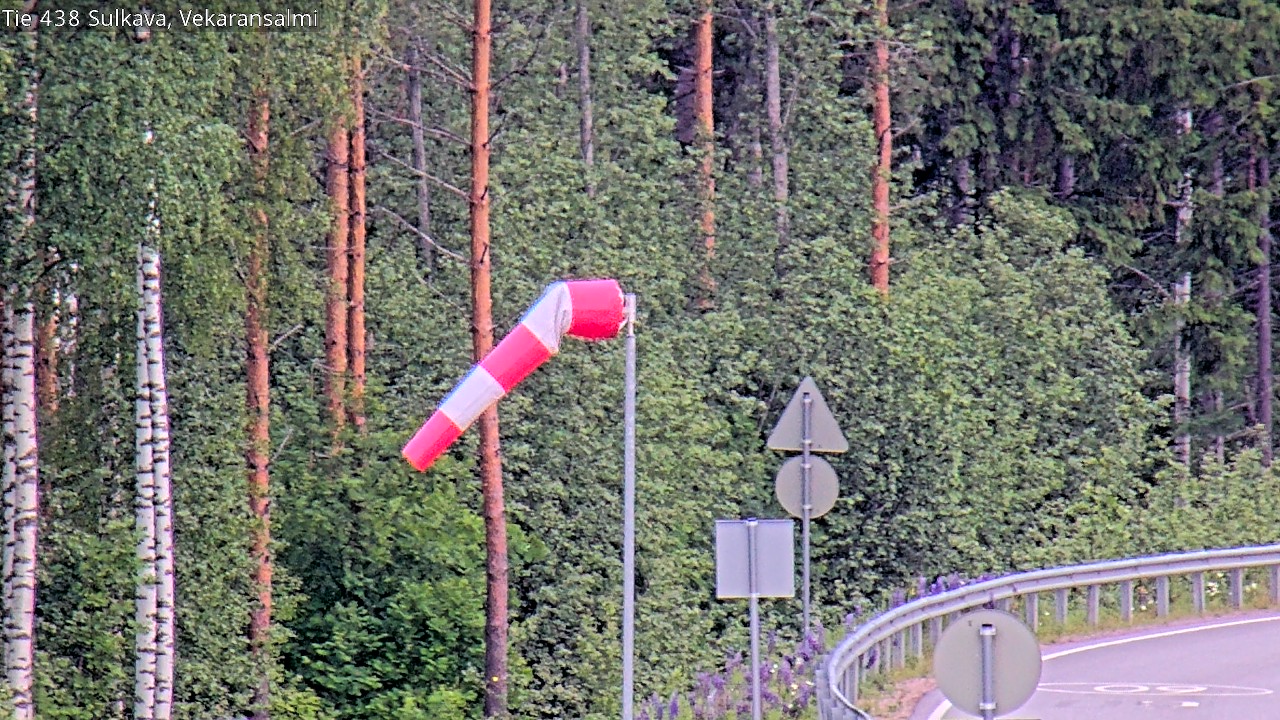 Weather Camera Image Road 438, Sulkava, Vekaransalmi, Sulkava, Etelä-Savo