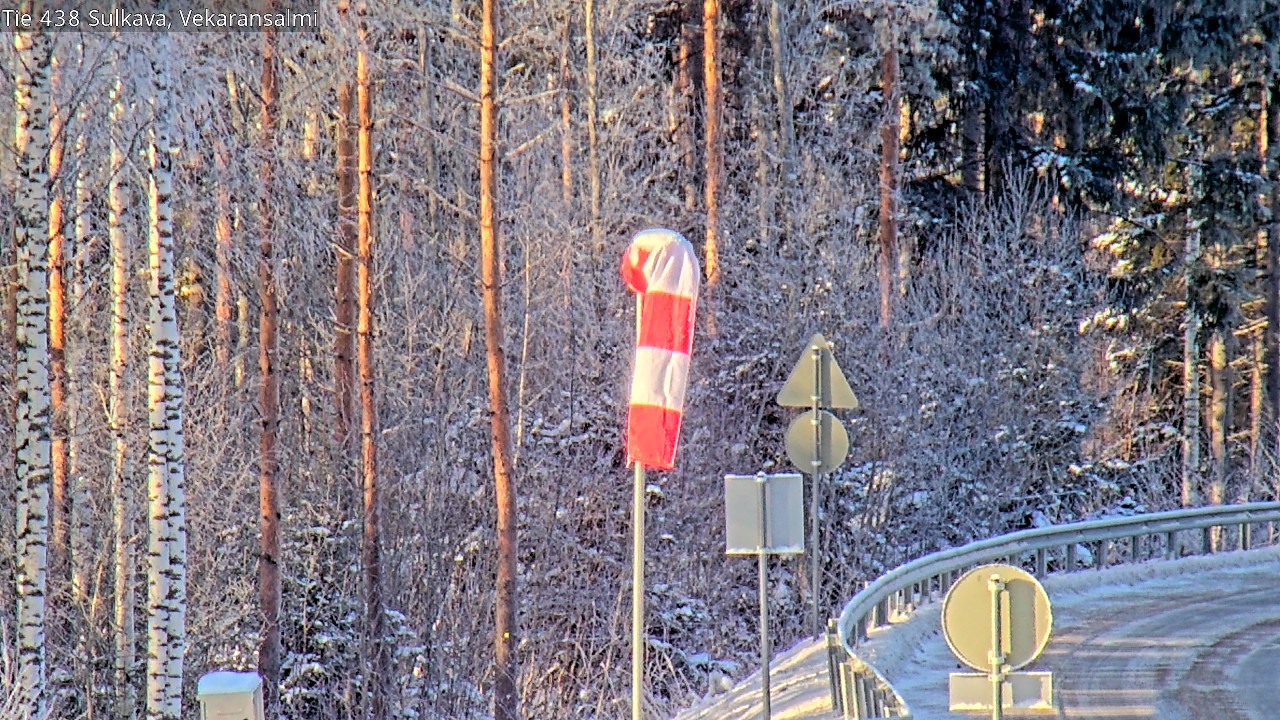 Weather Camera Image Road 438, Sulkava, Vekaransalmi, Sulkava, Etelä-Savo